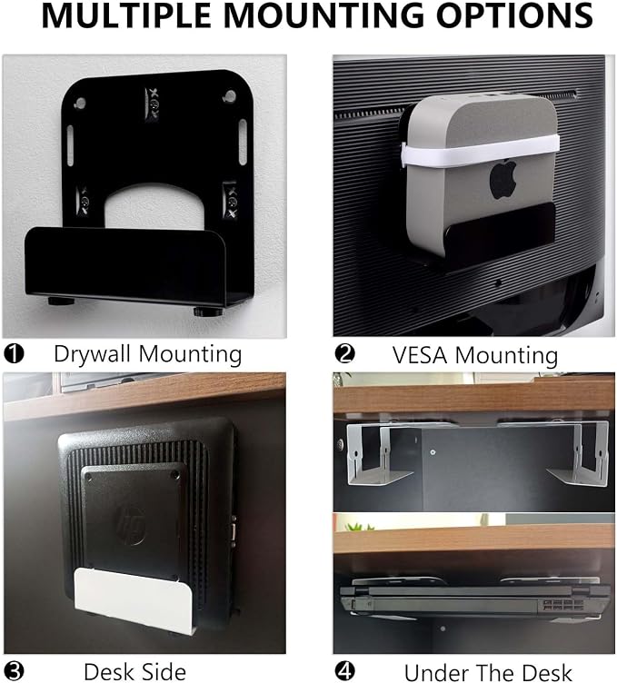 Cable Box Mount Modem Adjustable Wall Mount - Image 4