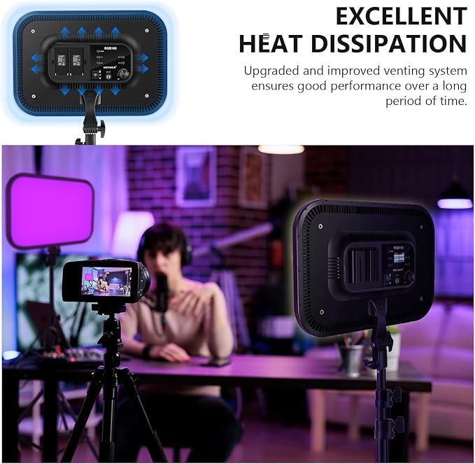 NEEWER RGB168 18.3" RGB LED Video Panel Light - Image 5
