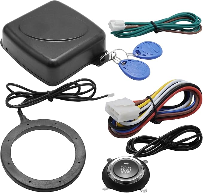 MDEOOSKY 12V Car Alarm System by MDEOOSKY