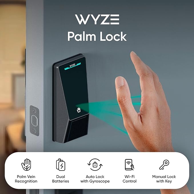 Wyze Palm Lock, Smart Door Lock - Image 2