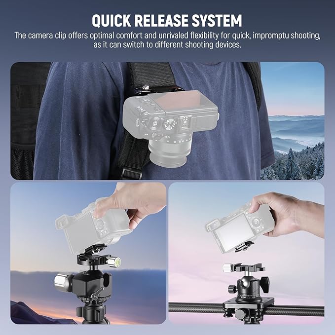 NEEWER Backpack Camera Clip Mount - Image 6