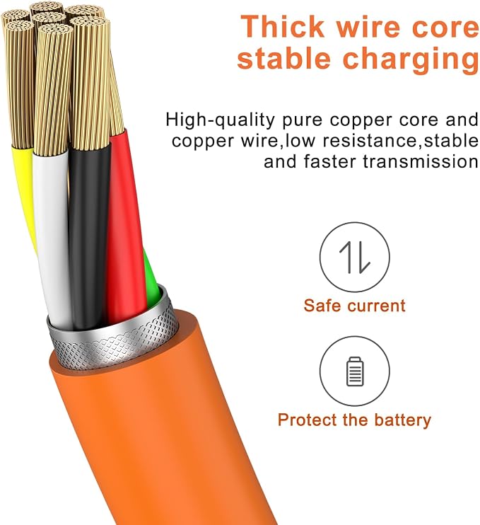2 Pack 3.3ft Charging Cable for Ring Enabled Video Doorbell 2/3/3 Plus/4 - Image 5