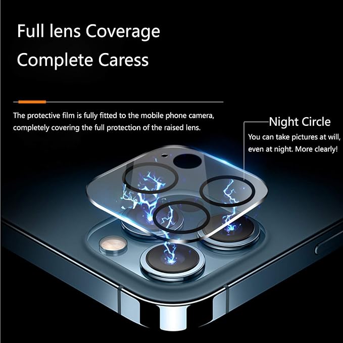 PEHAEL 2+2 Pack for iPhone 12 Pro Max Privacy Screen Protector - Image 3