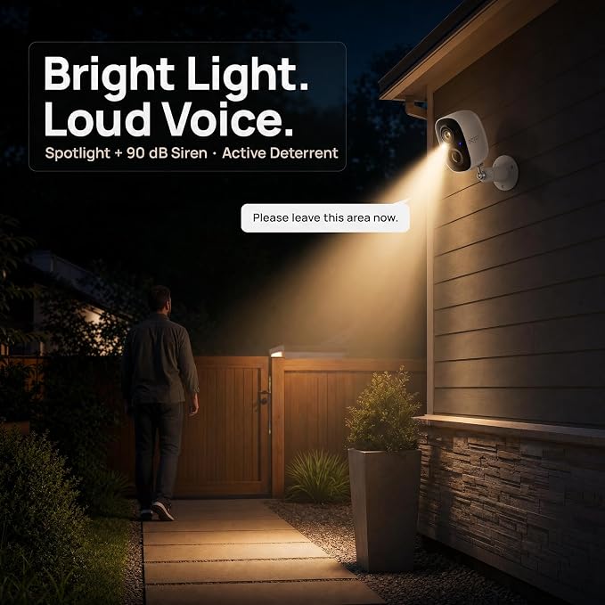 Dzees 2K Security Cameras Wireless Outdoor, Indoor-Outside WiFi Battery Powered - Image 3