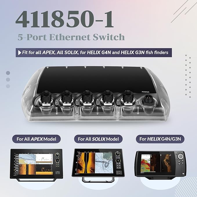 5 Port Ethernet Switch & 5 Foot Ethernet Cable Kit, Replace - Image 2