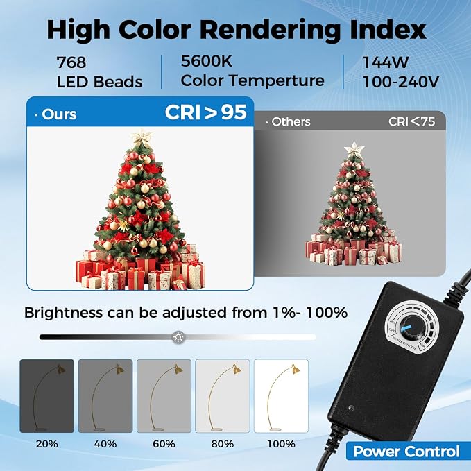 Photo Light Box, Portable 47"x39"x78" Photo Studio Light Box, Shooting Tent Kit - Image 2