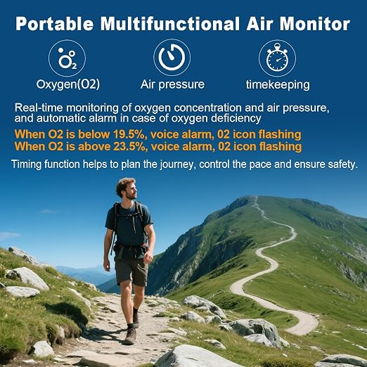 7-in-1 Portable Oxygen Detector - Image 3