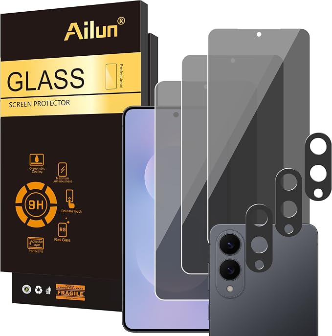 Ailun 3 Pack Privacy Screen Protector by Ailun