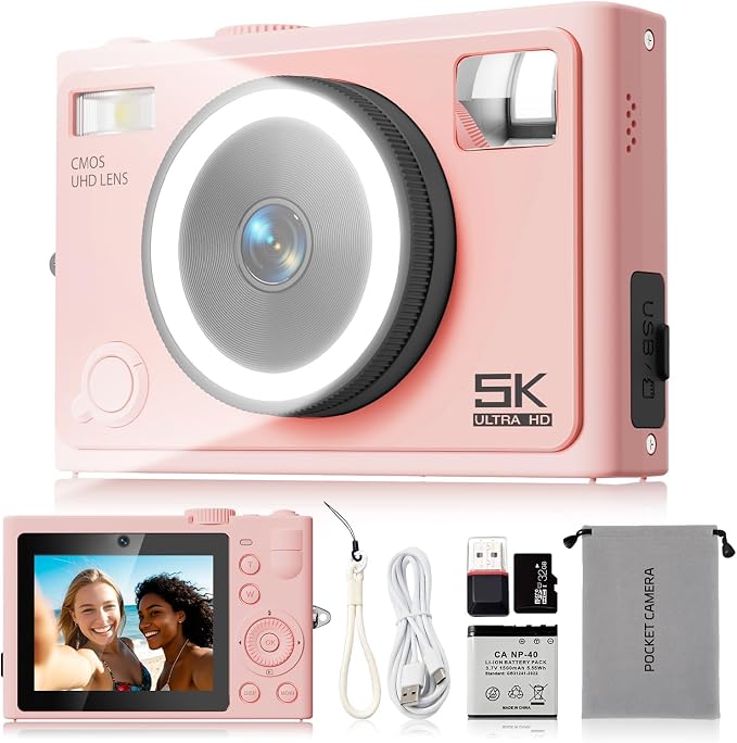5K Digital Camera – 64MP Autofocus Beauty Camera by ASTYPHER
