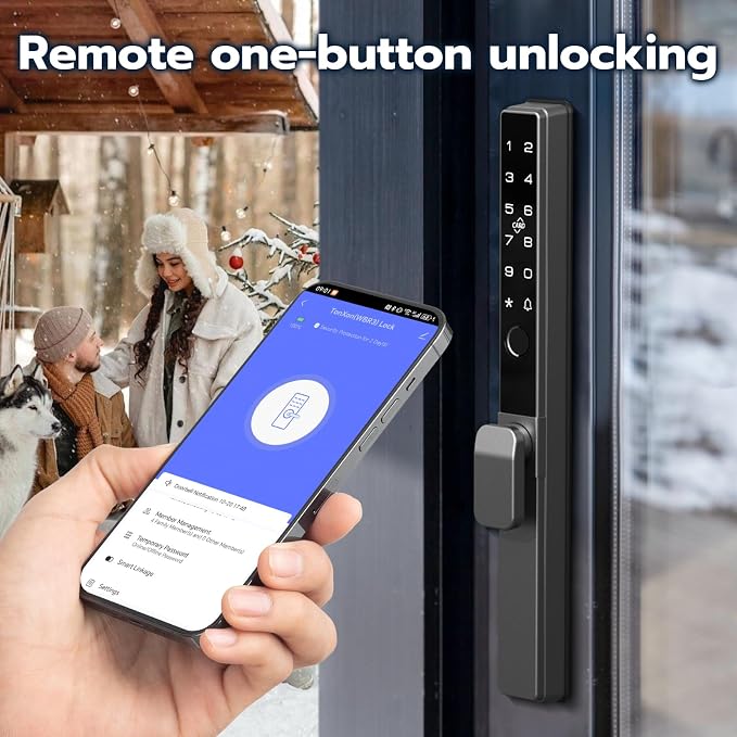 Sliding Door Lock, Smart Door Lock - Image 6