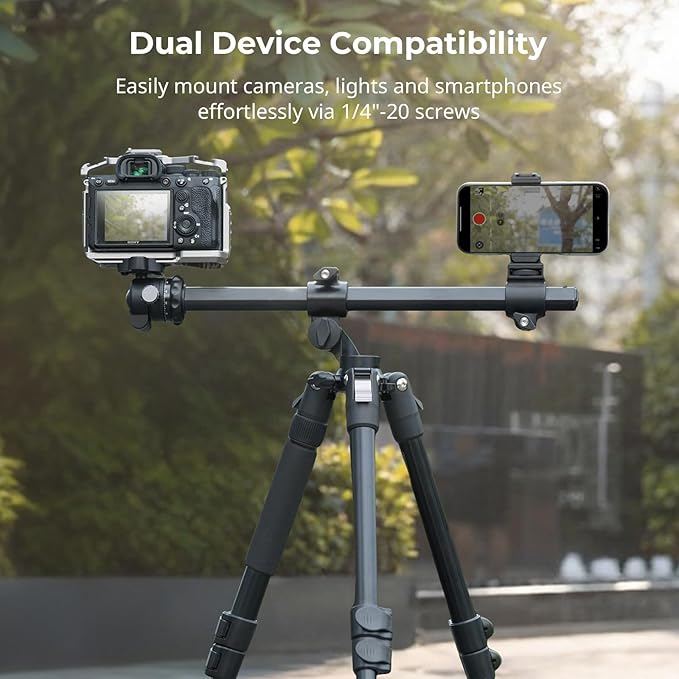 SmallRig CT25 64.5"/164cm Horizontal Overhead Tripod - Image 3