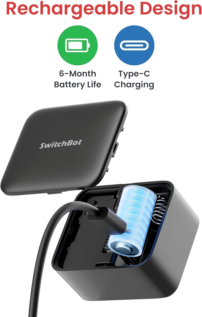 SwitchBot Rechargeable Smart Switch Button Pusher – Fingerbot - Image 2