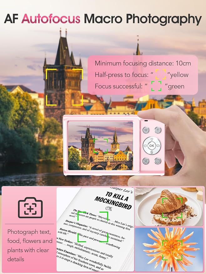 Digital Camera, Autofocus 4K Vlogging Camera - Image 5