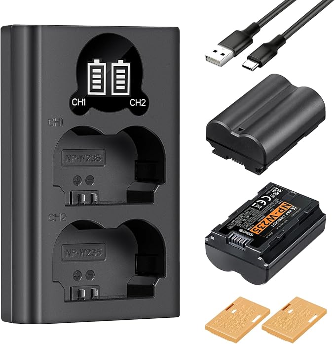 K&F Concept NP-W235 Battery Charger Set by KFCONCEPT