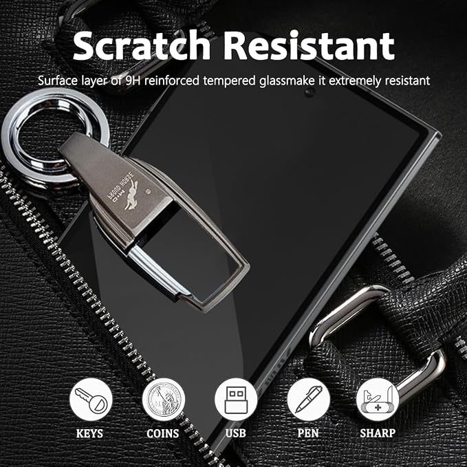 3+2 Pack Tempered Glass for Samsung Galaxy Z Fold 7 Screen Protector - Image 3