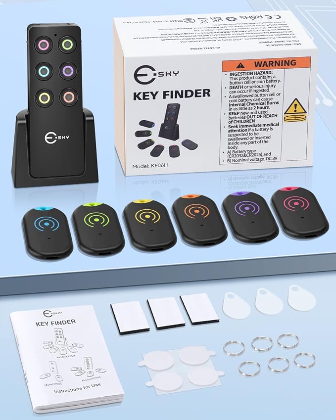 Esky Ultra Slim Key Finder, Remote Finders Locator - Image 8