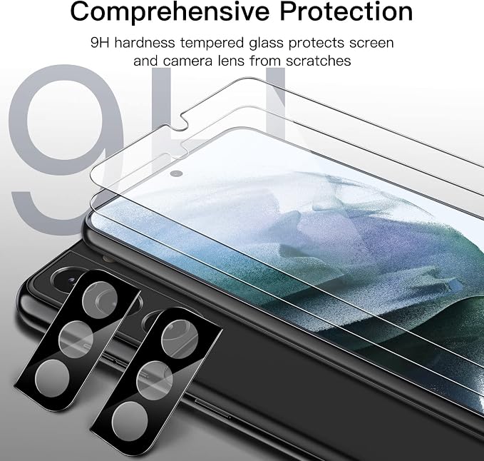 JETech Screen Protector for Samsung Galaxy S21 Plus 6.7-Inch - Image 6