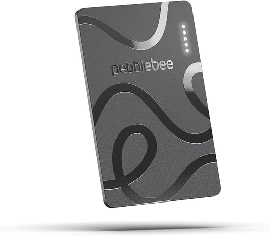 Pebblebee Card 5 | Rechargeable Bluetooth Wallet Tracker Card | Thin by Pebblebee