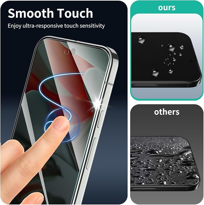 3*Privacy Screen Protector for Google Pixel 9 Pro XL/10 Pro XL - Image 9