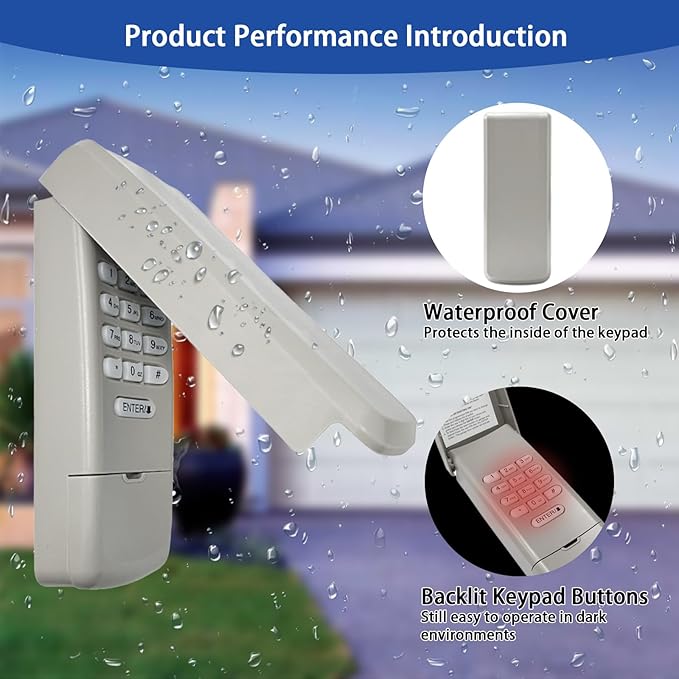 Garage Door Opener Keypad Compatible - Image 6
