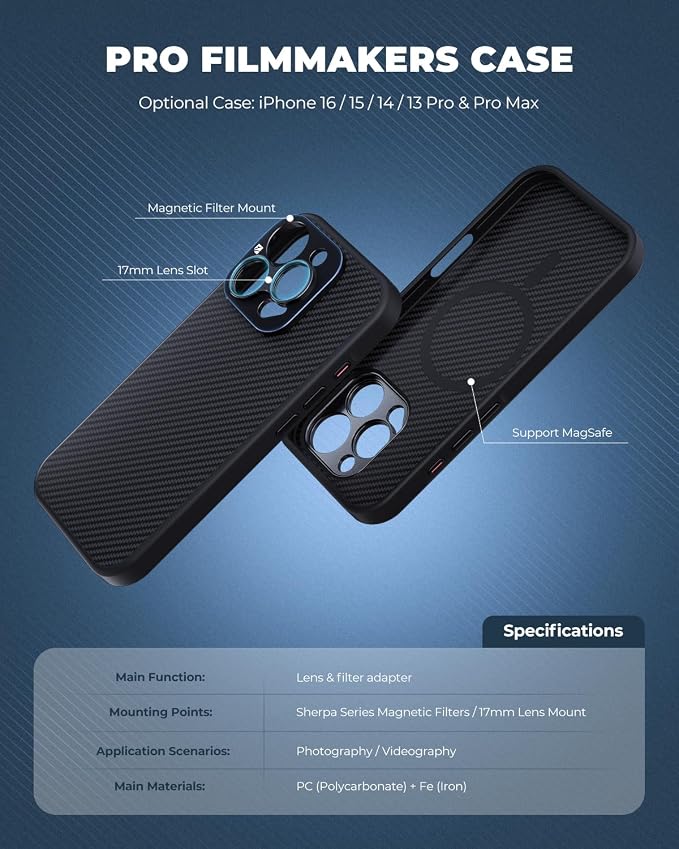 FREEWELL Pro Filmmaker Case for iPhone 15 Pro Max - Image 2