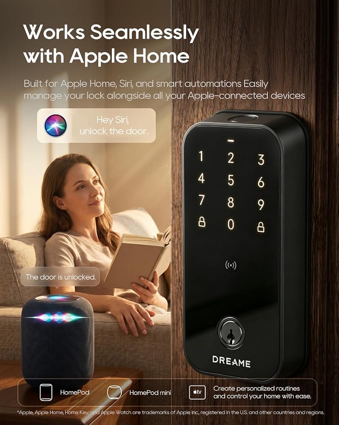 DREAME Smart Door Lock Turbo lite, Smart Locks - Image 4