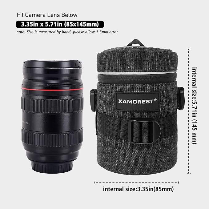 Camera Lens Case Lens Bag Compatible) - Image 3