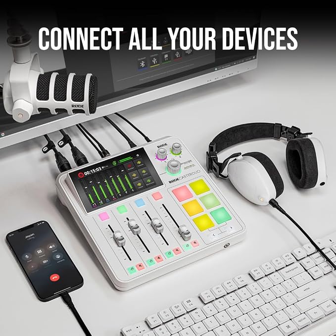 RØDE RØDECaster Duo Compact All-in-One Audio Production Solution - Image 5