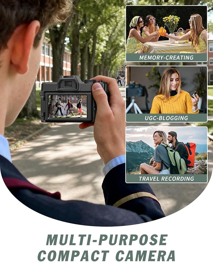 8K Digital Cameras for Photography, 64MP vlogging Camera - Image 7