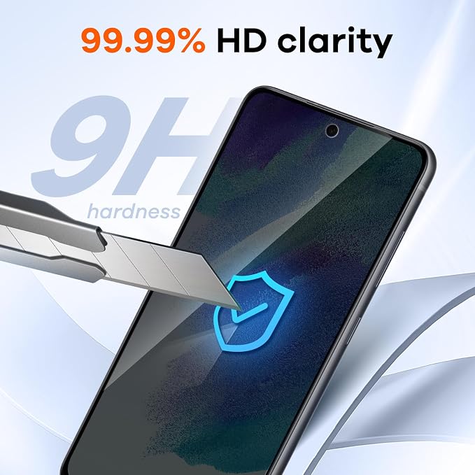 3+3 Pack for Samsung Galaxy S21 FE 5G Privacy Screen Protector & Phone Camera - Image 4