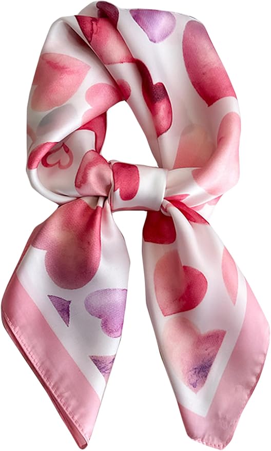 Silky Scarf for Women Lightweight Satin Bandanas Neck Hair Wrap For Sleeping by OnllhNiceScarfForWomen