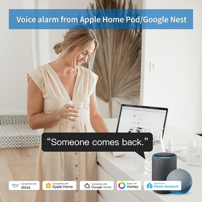THIRDREALITY Zigbee Motion Sensor 4 Pack, Zigbee Hub Required, Pet Friendly - Image 3