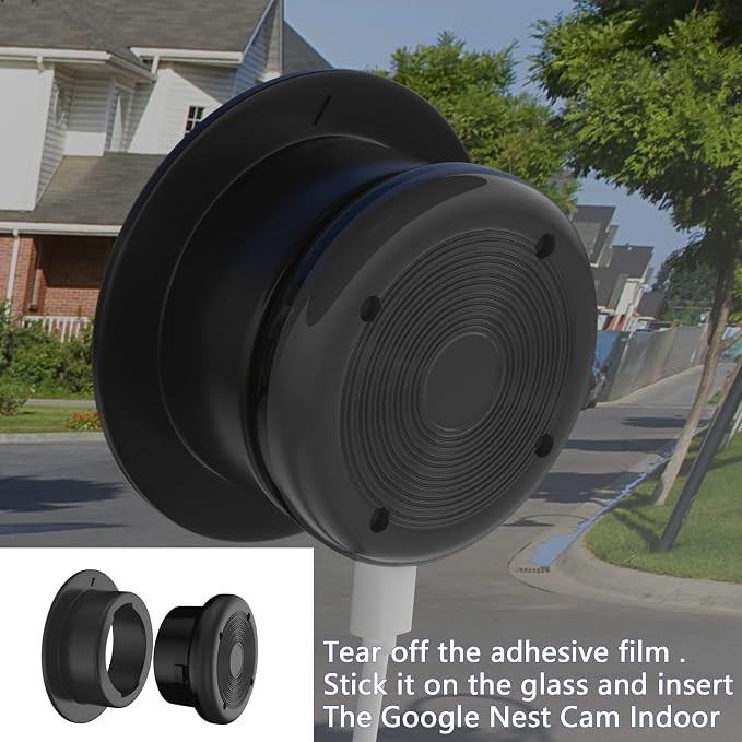Teccle Window Mount for Google Nest Camera Indoor, Through Window Use Nest Cam - Image 2