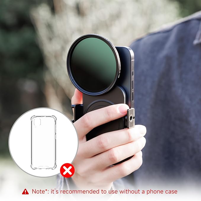 JJC 67mm ND Filter for iPhone, Magnetic Lens Filter Adapter - Image 8