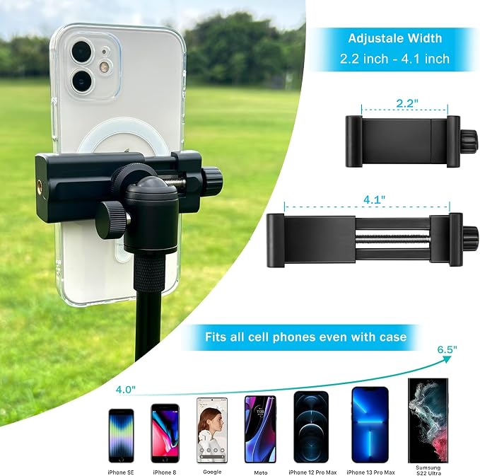 Monopod and Tripod Selfie Stick to Record Golf Swing - Image 5