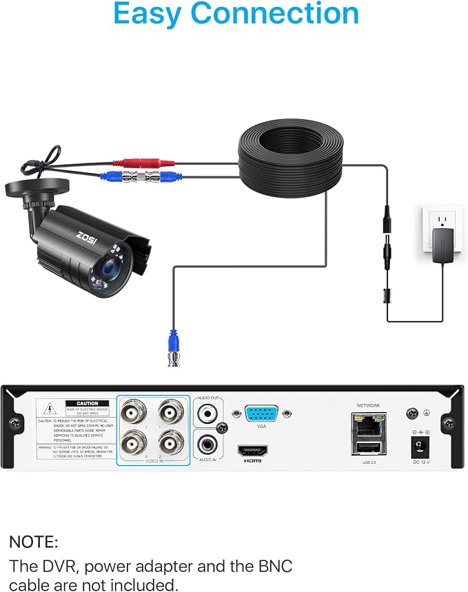 ZOSI 1080P HD TVI Security Camera - Image 7