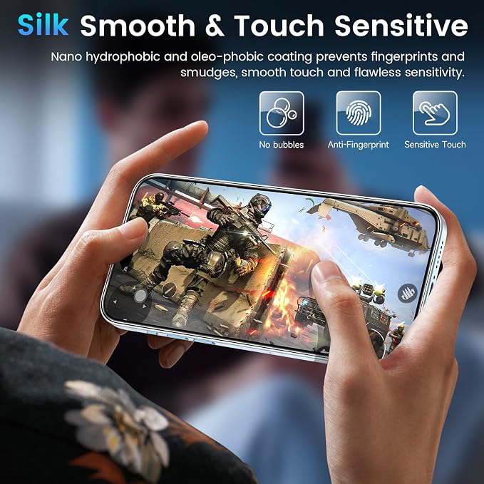 Fotbor Compatible for 3 Pack iPhone Air Screen Protector - Image 7