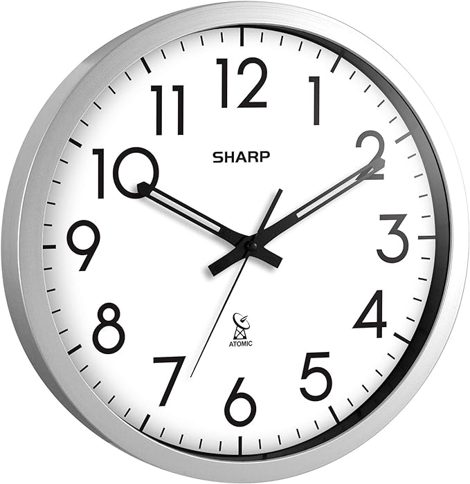 Sharp Atomic Analog Wall Clock - Image 2