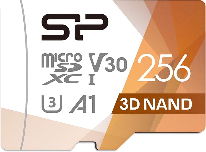 Silicon Power 256GB Micro SD Card U3 SDXC Up to 100MB/s High Speed Memory Card by SPSiliconPower