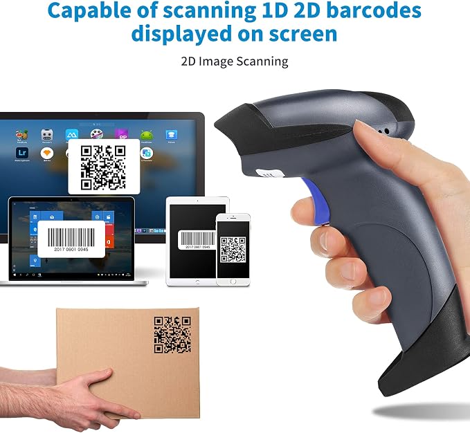 NETUM Wireless 2D QR Barcode Scanner Bluetooth - Image 5