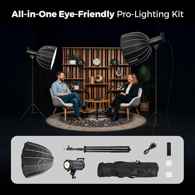 NearStream SL40 100W Softbox Lighting Kit - Image 2