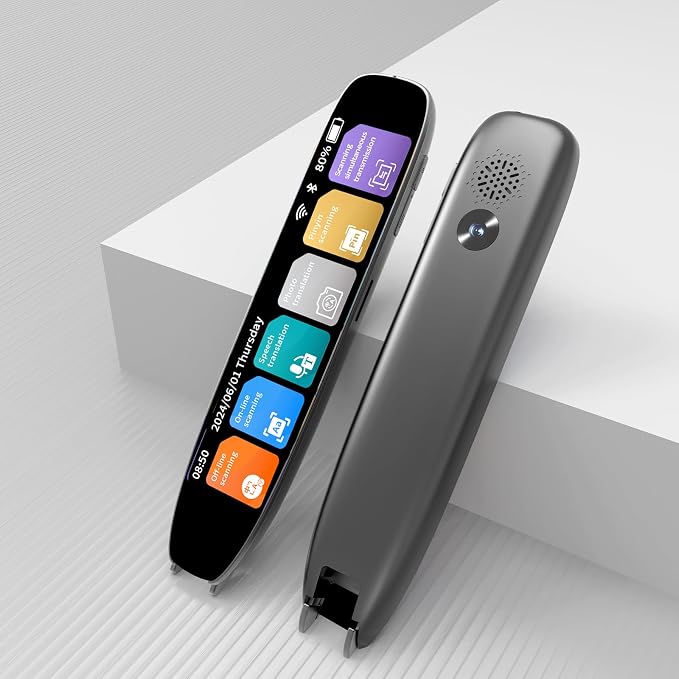 Scan Translator Pen, Dyslexia Tools, Language Translator Device, Text to Speech by MOIDYOU