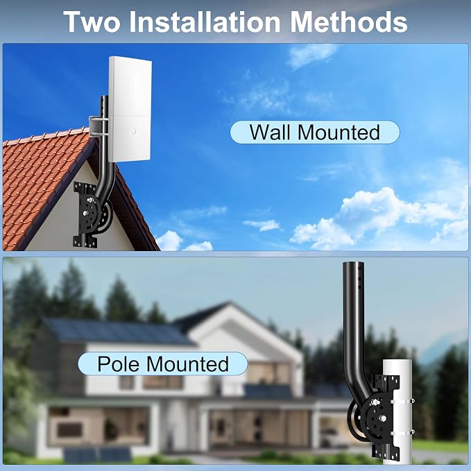 Heavy Duty Antenna Pole Mount, Pole/Wall Mount - Image 6
