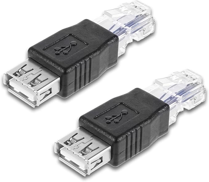 2 PCS USB to Ethernet Adapter, Ethernet to USB Adapter USB to Rj45 Ethernet by Unknown
