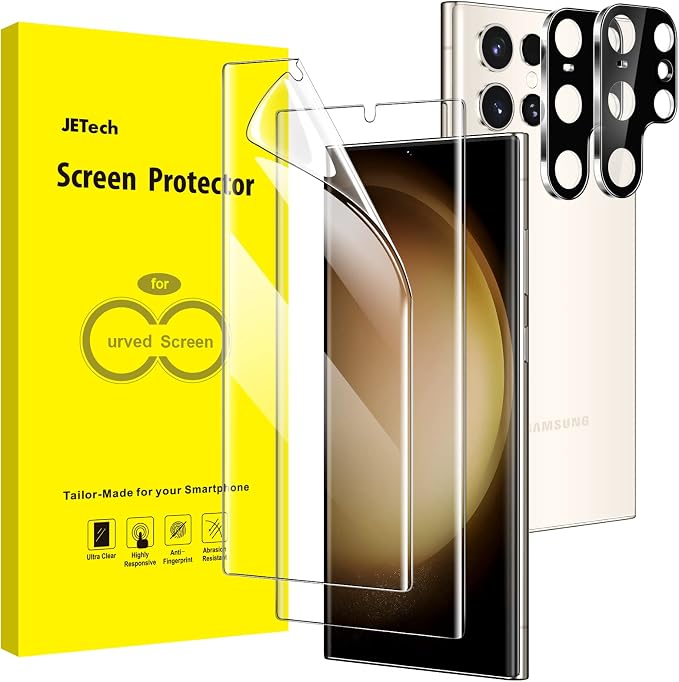JETech Screen Protector for Samsung Galaxy S23 Ultra 5G 6.8-Inch by JETech