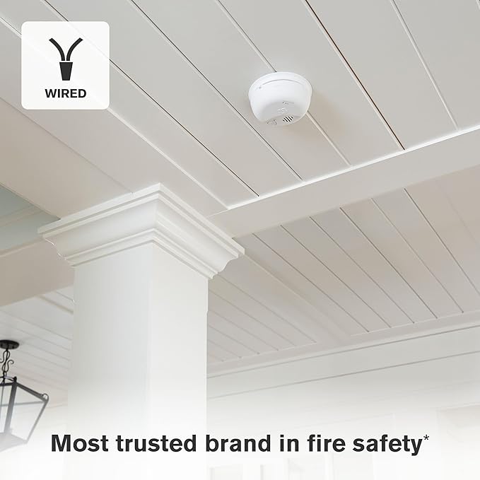 First Alert SMICO100-AC Interconnect Hardwire Combination Smoke & Carbon - Image 4