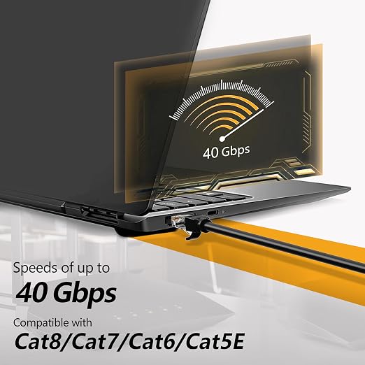 Ethernet Cable 25ft For Cat6/Cat5E, 10Gbps Compatible - Image 4