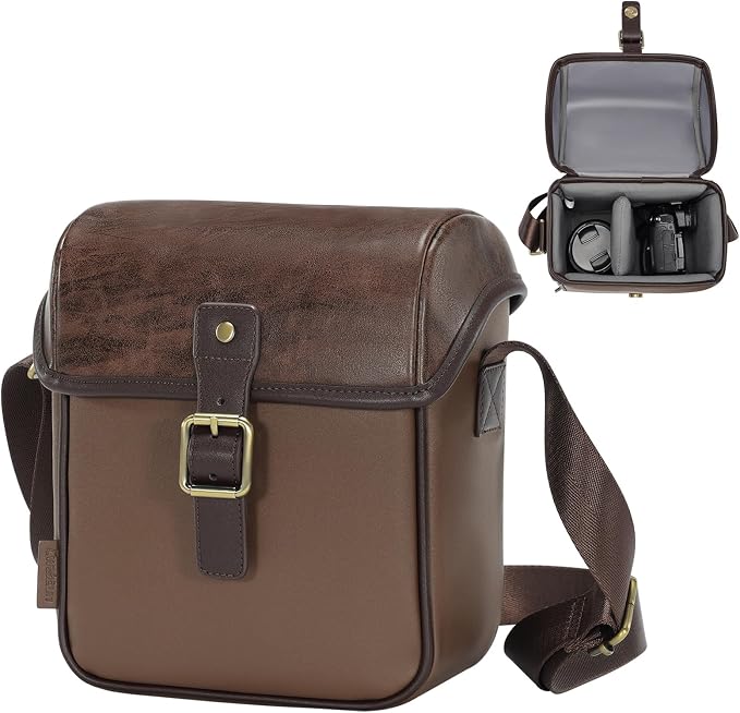 Cwatcun Camera Sling Bag PU Leather by FocusonCameraBag