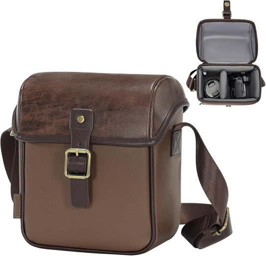Cwatcun Camera Sling Bag PU Leather by FocusonCameraBag