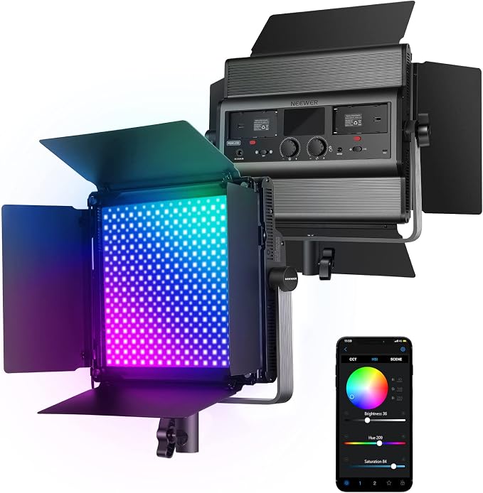 NEEWER RGB1200 RGB LED Video Light Panel by Neewer